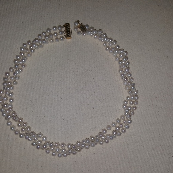 🌹Triple-Strand Genuine Pearls🛍 - Picture 2 of 3